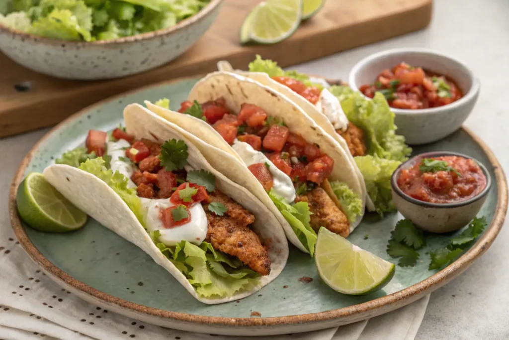 Chipotle Chicken Tacos