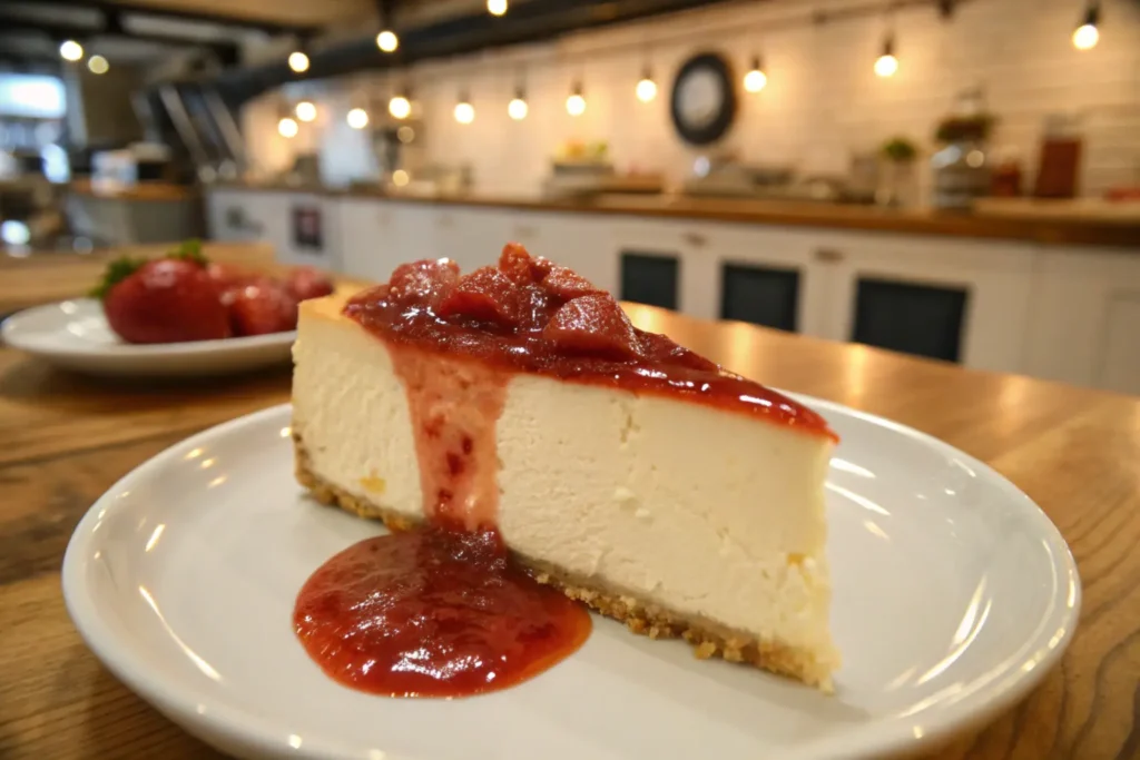 Difference between New York cheesecake and Italian cheesecake