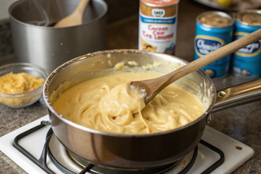 How evaporated milk enhances creaminess cheese