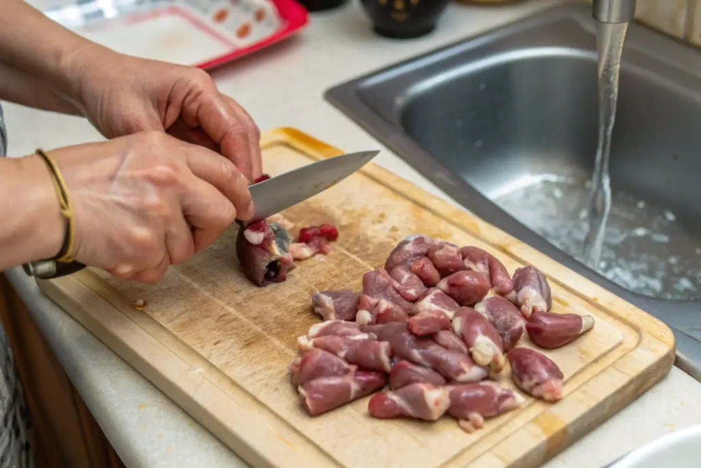 Step-by-Step Guide to Cleaning Chicken Hearts