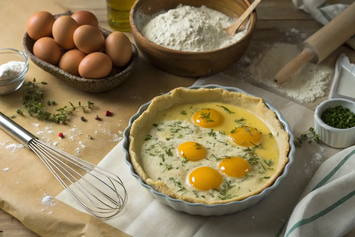 Tortilla Quiche Bake