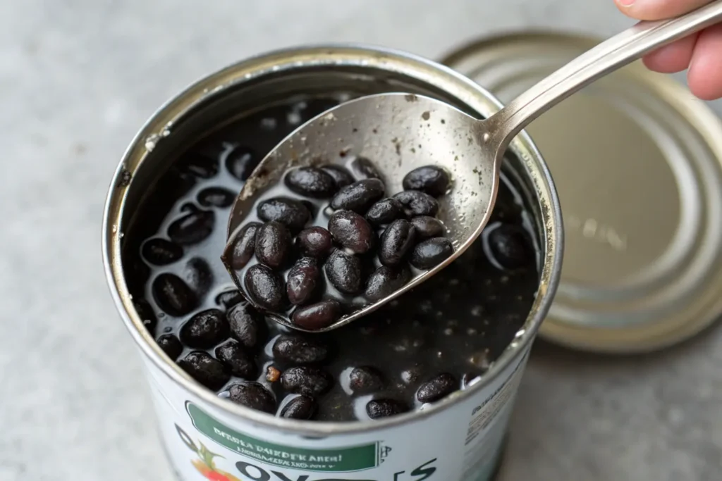 What Is the White Stuff in Goya Black Bean Soup