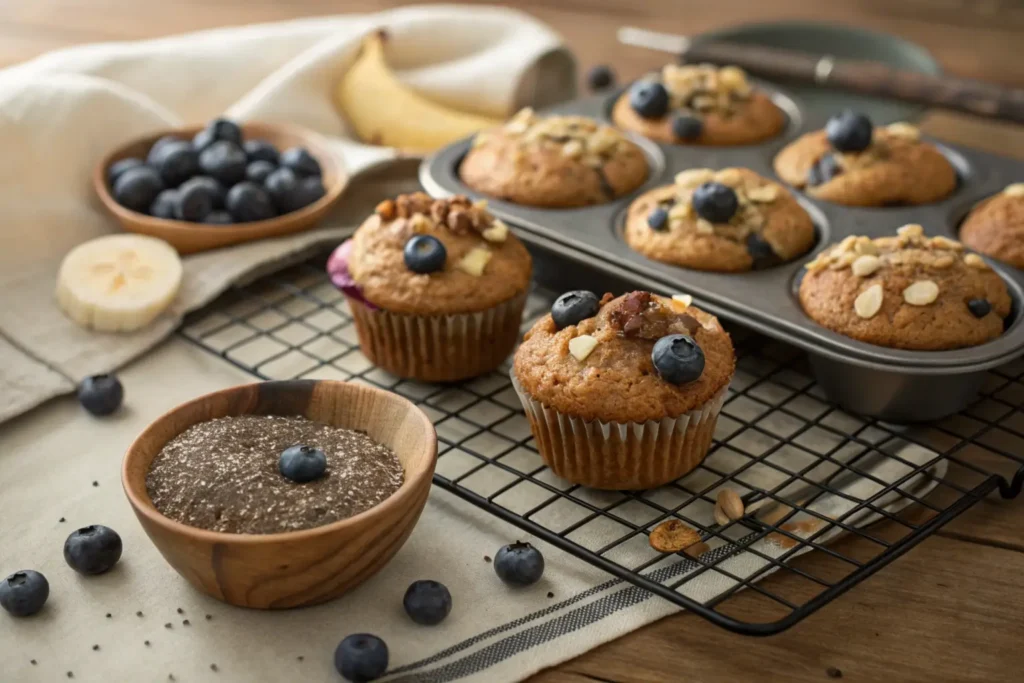 Adding Fruits, Nuts, and Extras to Boxed Muffins