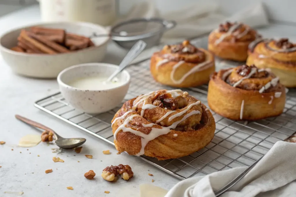 Decorating and Serving Your Cinnamon Danish