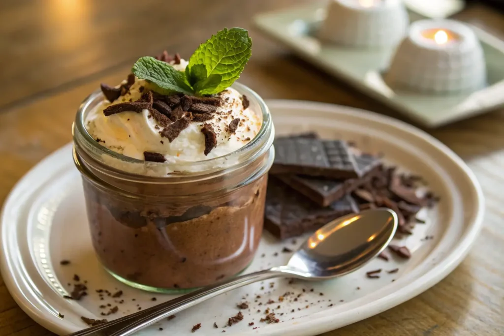 Elevating Your Presentation for Cottage Cheese Chocolate Mousse