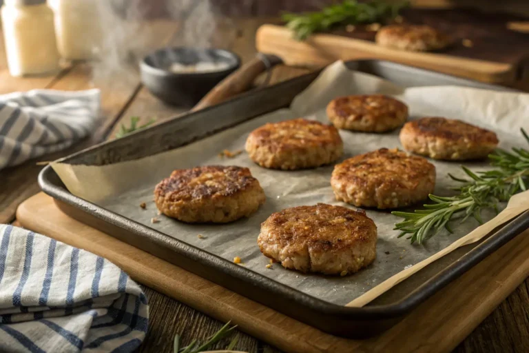 How long to cook sausage patties at 350