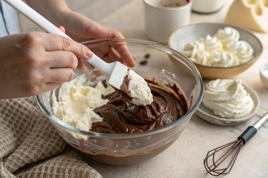 How to Fold Ingredients Without Breaking the Emulsion