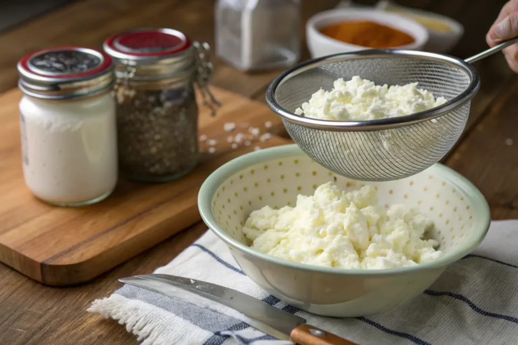 How to Prepare Cottage Cheese for Pizza