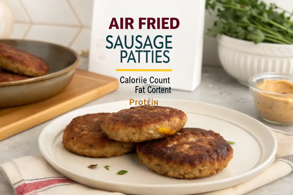 Nutritional Benefits of Air Fried Sausage Patties