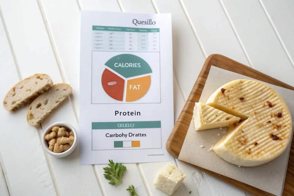 Nutritional Profile of Quesillo