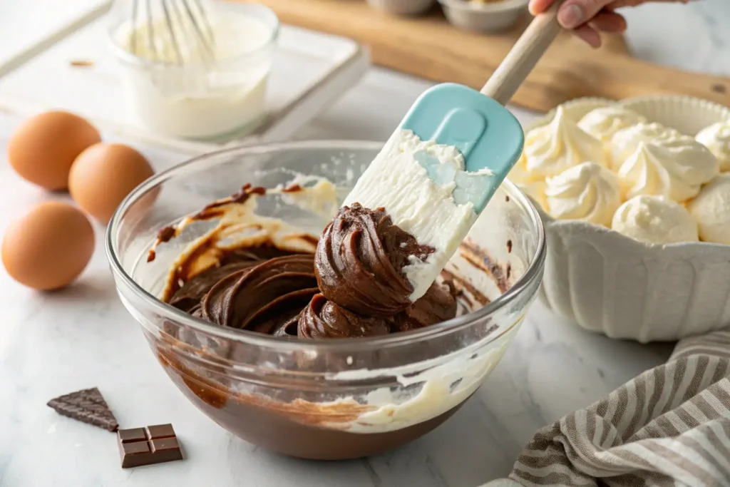 Poor Folding Technique, What can go wrong when making chocolate mousse