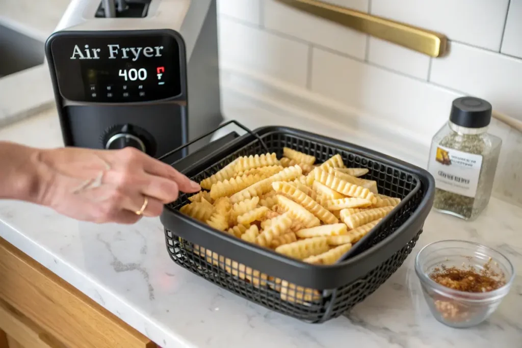 Step-by-Step Guide to Air Frying Waffle Fries