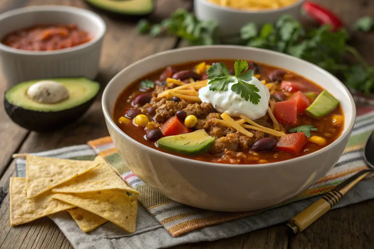 Taco Soup Frios Recipe