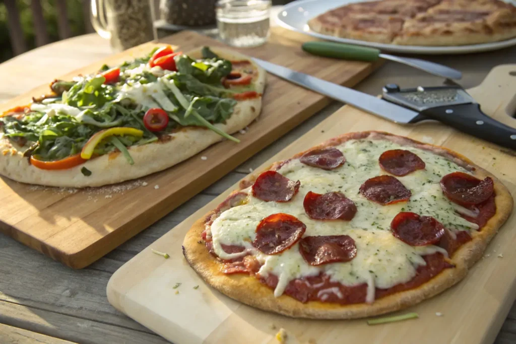 Thin Crust vs. Deep Dish homemade-pizza