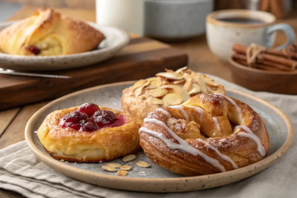 Traditional Danish Pastry Varieties