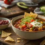 What can you add to taco soup to make it less spicy