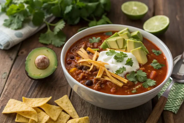 What makes taco soup thicker