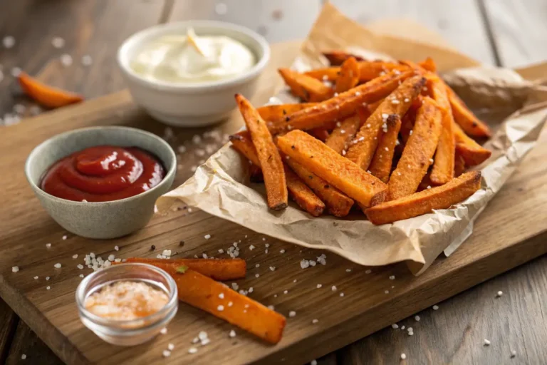 why won't my sweet potato fries get crispy