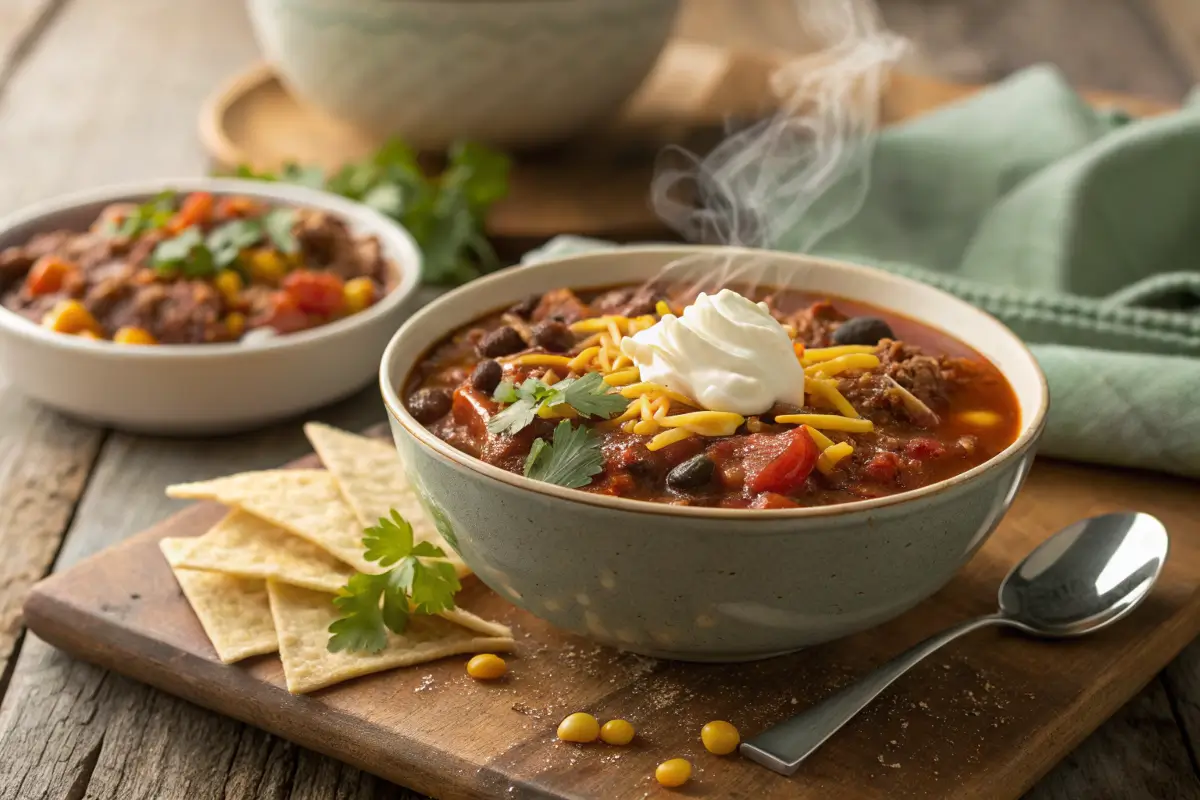 Why is my taco soup so watery