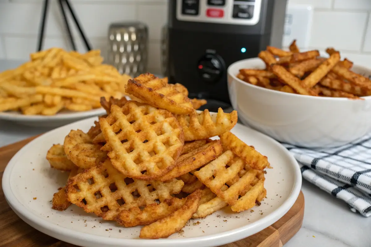 air fryer waffle fries